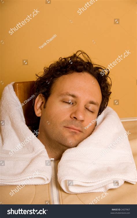 Man Sleeping Personal Sauna Spa Stock Photo 2427967 Shutterstock