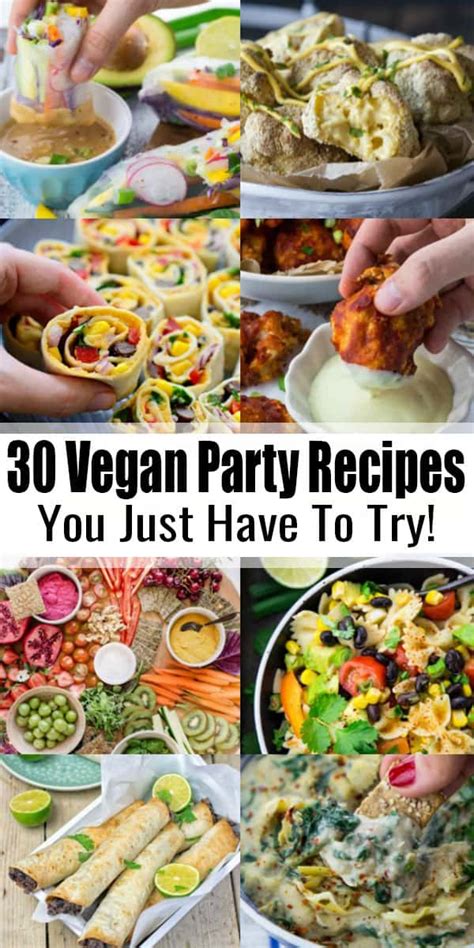 30 Amazing Vegan Party Recipes Vegan Heaven
