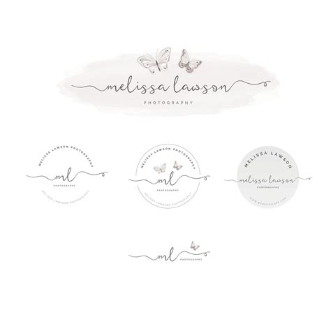 This Premade Logo Kit Is Perfect For Photographer Interior Designers