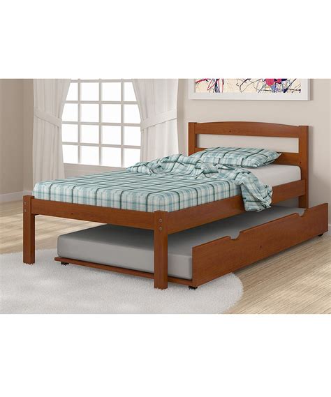 Without the mattress, the trundle can be used to store clothes a trundle bed is the wheeled bed stored under the single/twin bed and rolled out for visitors' use. Top 7 Best Wooden Trundle Beds Frame Reviews in 2019 ...
