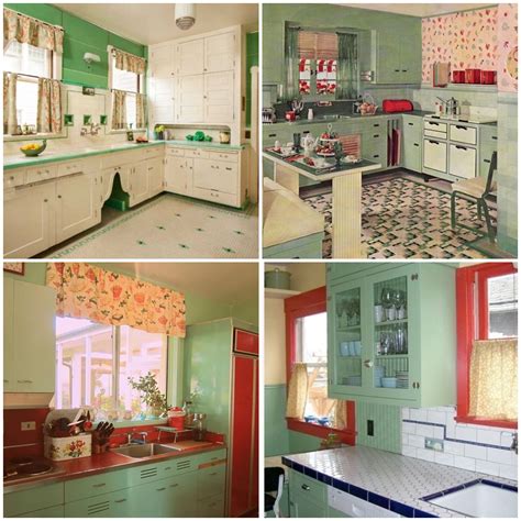 Beautiful Retro Kitchens Images 2 Kitchen Colors