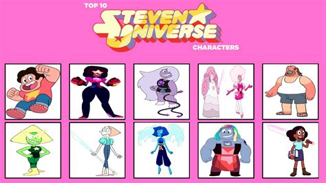 My Top 10 Favorite Steven Universe Characters By Britishgirl2012 On