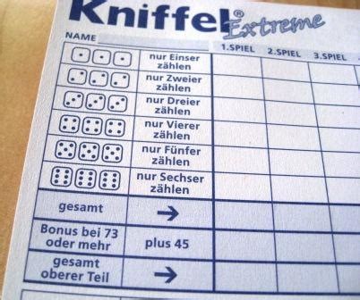Zum ausdrucken kniffel vorlage kostenlos drucken Kniffel Extreme | Würfelspiel Testbericht | Cliquenabend