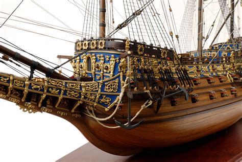 Sovereign Of The Sea Ship Of The Line Bigger Boat Wooden Ship Model