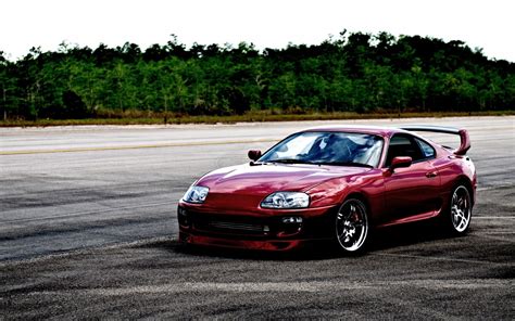 Red Coupe Toyota Supra Car Tuning Jdm Hd Wallpaper Wallpaper Flare