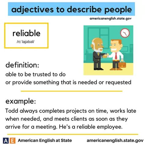 Adjectives that start with s to describe a person. English is fun!: Adjectives to Describe People