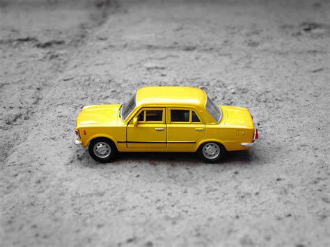 Free Images Wheel Yellow Toy Miniature Sedan Model Car Land