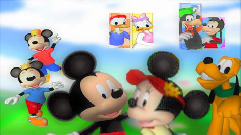 Disney Golf Mickey Minnie Pluto Donald Daisy Goofy Max And Morty