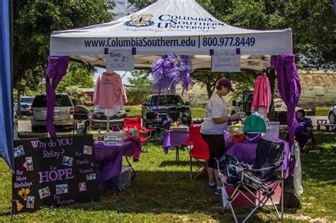 What are the most stressful situations for you both in your everyday life and at work? How do you plan to decorate your Relay For Life tent ...