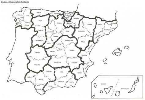 Resultado De Imagen De Mapa De España Por Provincias Para Rellenar
