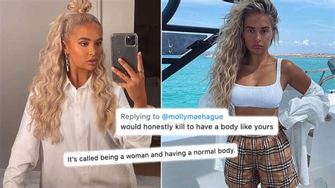 Love Island Star Molly Mae Hagues Fans Rush To Support Her Following Body Shaming Capital