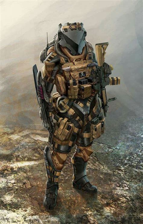 Human Special Forces Sci Fi Concept Art Sci Fi Future Soldier