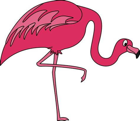 Pink Flamingo Clipart Free Download On Clipartmag