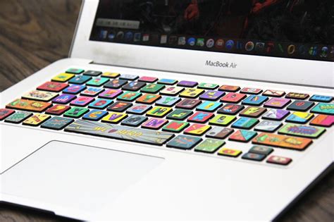 Keyboard Sticker Laptop Keyboard Skin Macbook Keyboard Sticker Etsy
