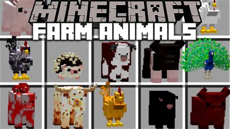 Minecraft Farm Animals Mod Breed Mobs And Watch Them Grow