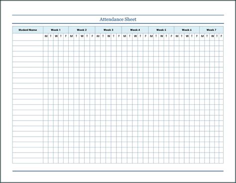 》free Printable Employee Absence Schedule Template Bogiolo