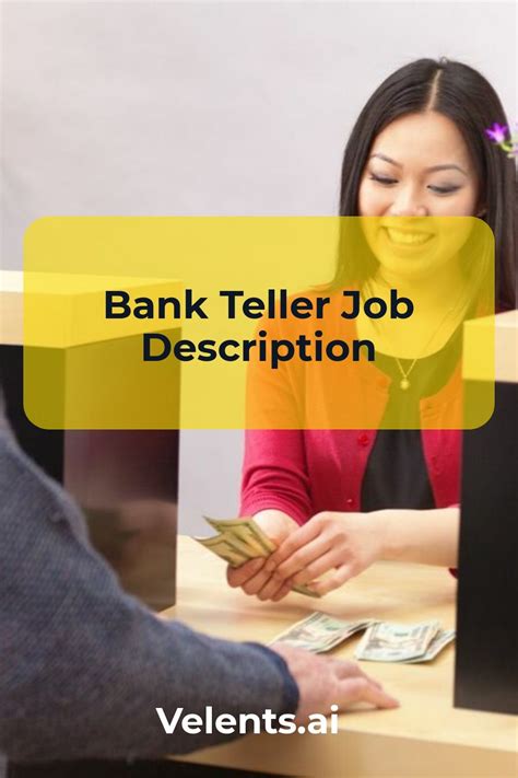 Bank Teller Job Description In Job Description Bank Teller Job