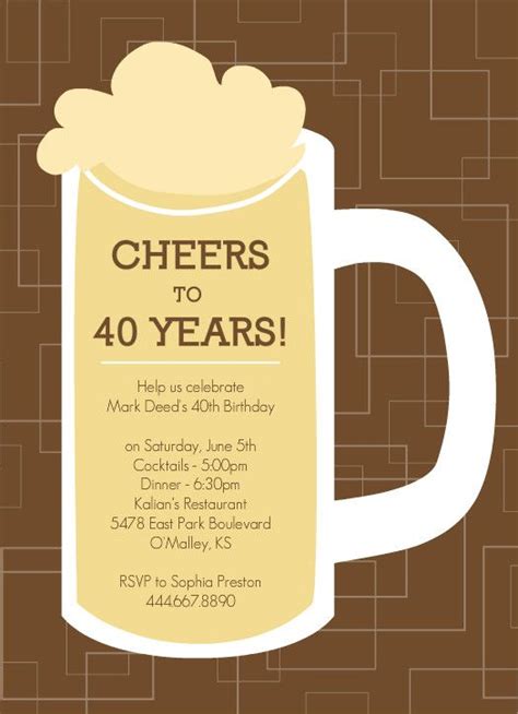 Check spelling or type a new query. 50th birthday beer invitations for men | ... Birthday ...