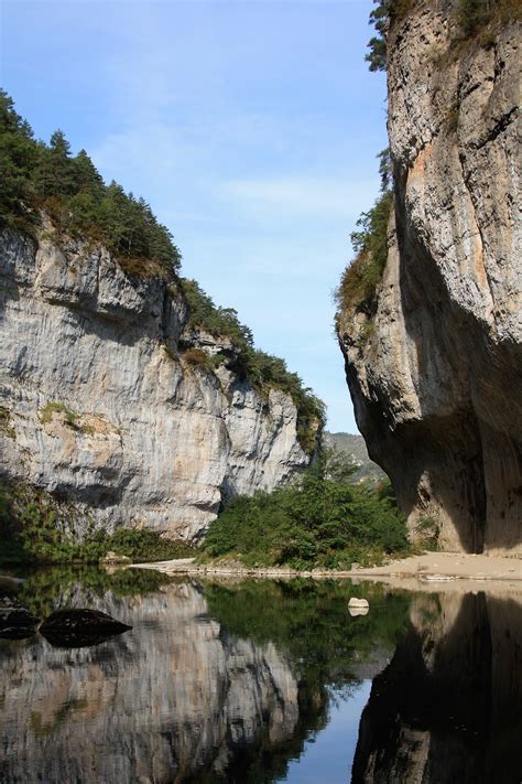 Gorges Du Tarn Français Canyon Gorge Lieu Touristique Intéressant
