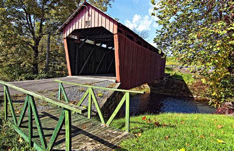 Simpson Creek Covered Bridge 2 Photograph By Steve Harrington Fine