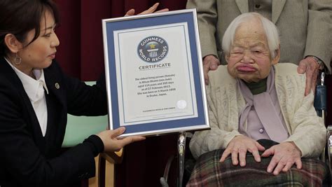 Japan Names Worlds Oldest Woman