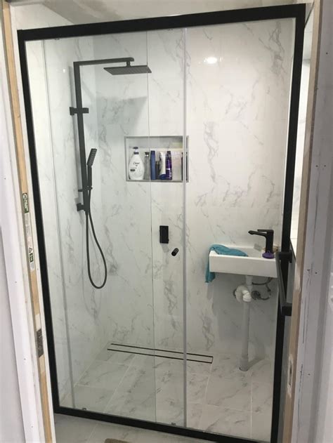 Semi Frameless Sliding Shower Screens Key Showers