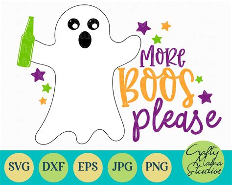 Halloween Svg More Boos Please Svg Ghost Adult Halloween 732310