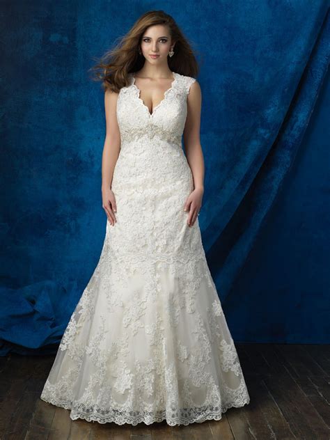 Style W386 Allure Bridals Plus Size Wedding Gowns Allure Bridal