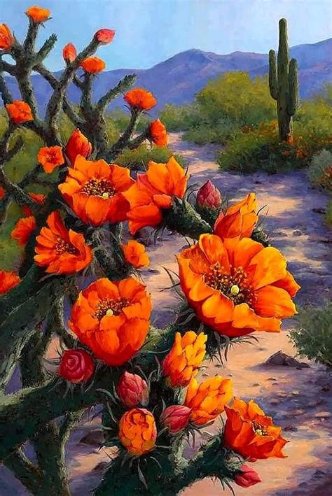 Pin By Paula Boni On Painting Drawing Ideas Desert Painting Cactus