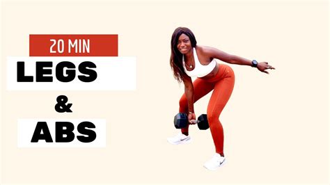 20 Min LEGS AND ABS Workout With Dumbbells At Home I Fit Bymary YouTube