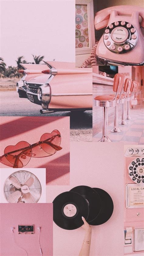 Blush Pink Aesthetic Wallpaper Collage Connah Knapp