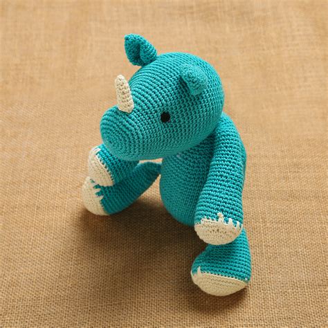 'Ragini -the Rhinoceros' Handcrafted Playmate – The Forest Child