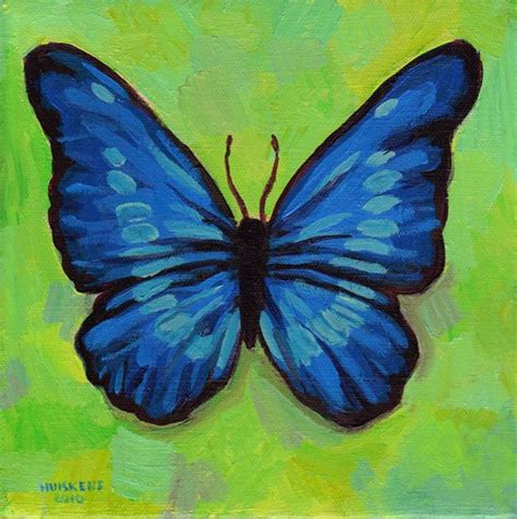 Butterfly Paintings On Canvas Painting April 2010 Archives