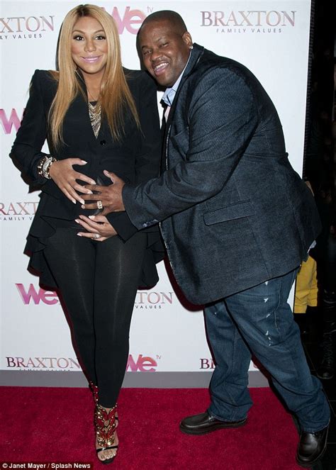Tamar Braxton Tries Out New Maternity Style As She Covers Up In Baggy