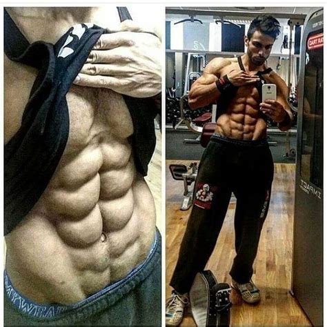 Double Tap If You Would Love To Have Abs Like This 10 Pack Goals