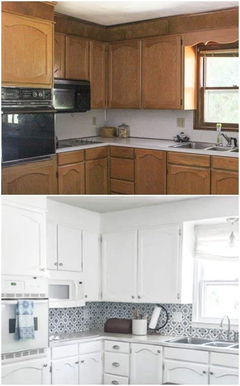 Painting Oak Cabinets White An Amazing Transformation
