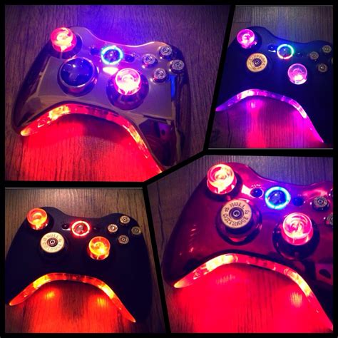 Xbox 360 Wireless Modded Led Controller 7 Steps Instructables