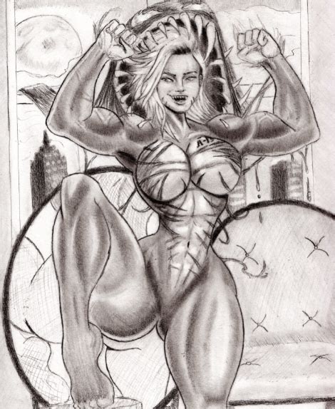 Gotham Barbara As Venom By Ajcancer Hentai Foundry