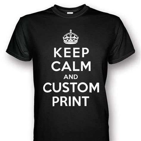 Keep Calm Customized T Shirt Black End 11272023 1200 Am