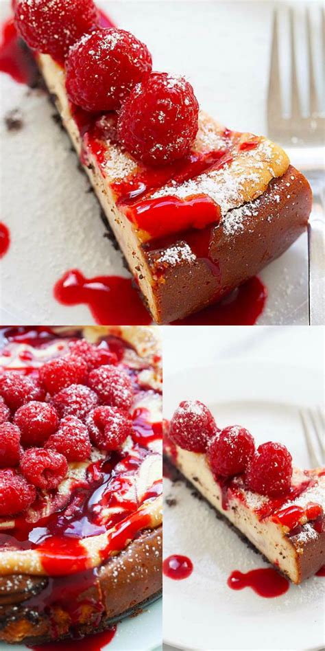 In a small bowl, combine the graham cracker crumbs, sugar and butter. The best raspberry cheesecake recipe ever, with rich ...