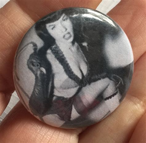 Betty Page Sex Symbol Betty Page Pin 50s Pin 50s Sex Etsy