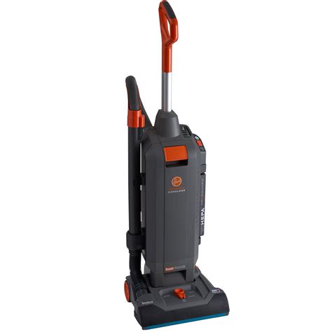 Hoover Ch95413 Hushtone 13 Commercial Cordless Bagged Upright Vacuum
