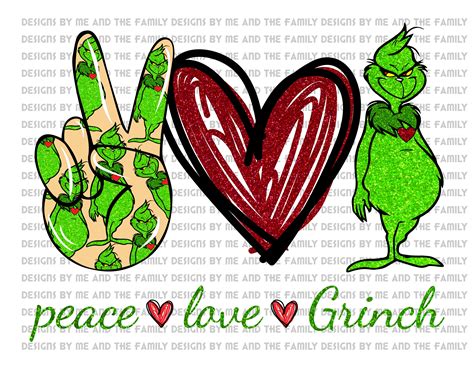 223 Peace Love Grinch Svg Free Download Free Svg Cut Files And