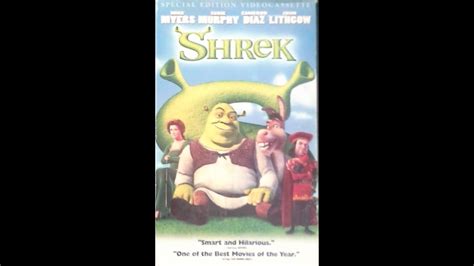 Opening To Shrek 2001 Vhs Youtube