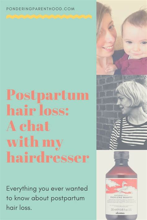 Postpartum Hair Loss A Chat With My Hairdresser At Home With Jules Postpartum Hair Loss