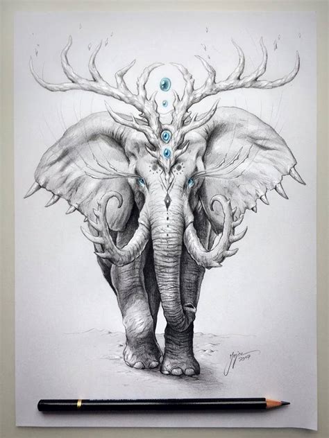 Drawing, the art or technique of producing images on a surface, typically paper, by means of marks, usually of ink drawing was recognized as its own finished form in the east early on, but it was. Elephant Drawing By Jojoes Art