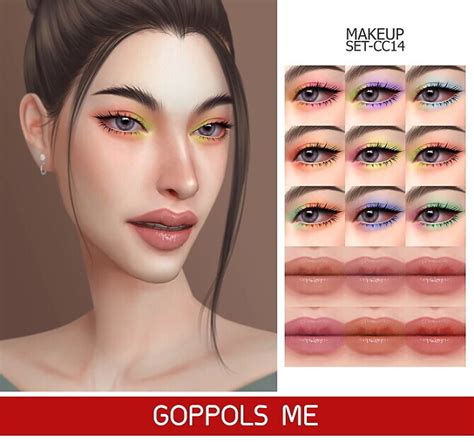 Gpme Gold Makeup Set Cc14 At Goppols Me The Sims 4 Catalog