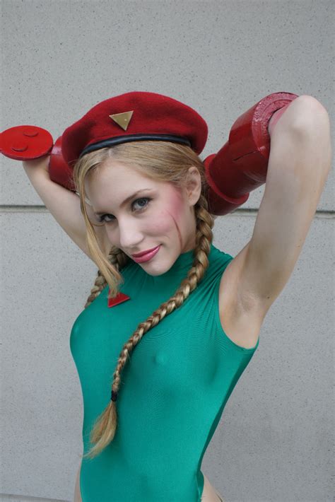 Crystal Graziano Cammy White Capcom Street Fighter Highres 1girl Armpits Arms Behind Head
