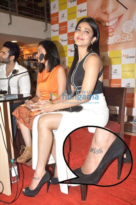 Check Out Shruti Haasans New Tattoo Bollywood News Bollywood Hungama