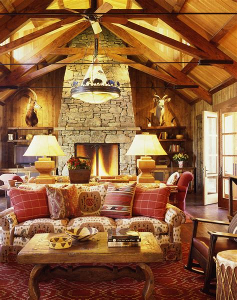 The result is two separate homes, one for the father, the other for the son, able to offer them shared experiences and to let them each enjoy the things they like in terms of architecture. Get Cozy! - A Rustic Lodge Style Living Room Makeover ...